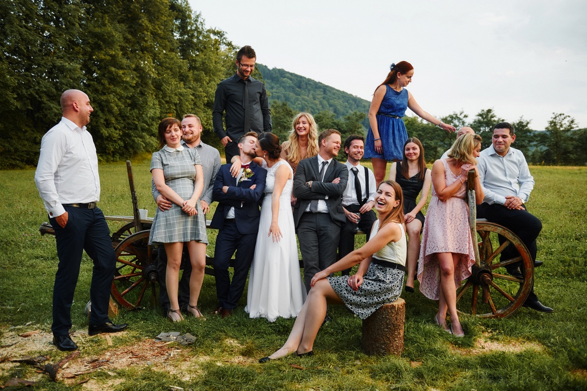 wesele w rustyklanym klimacie beskidy